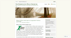 Desktop Screenshot of barringtonhillsobserver.com
